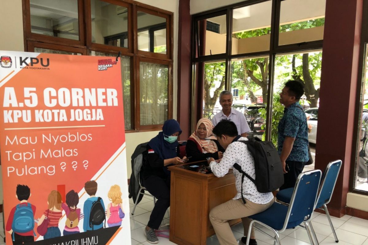 Sekitar 2.000 pemilih manfaatkan A5 di Yogyakarta