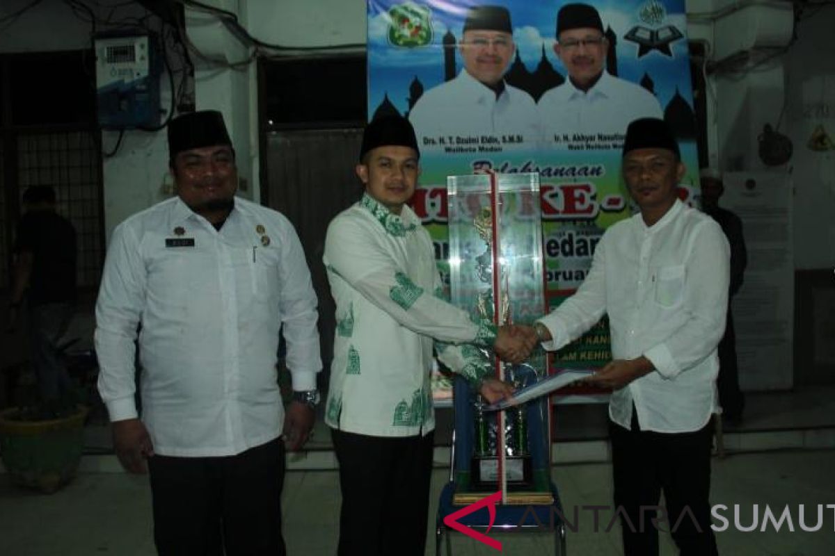 Kelurahan Petisah Tengah juara umum MTQ Medan Petisah