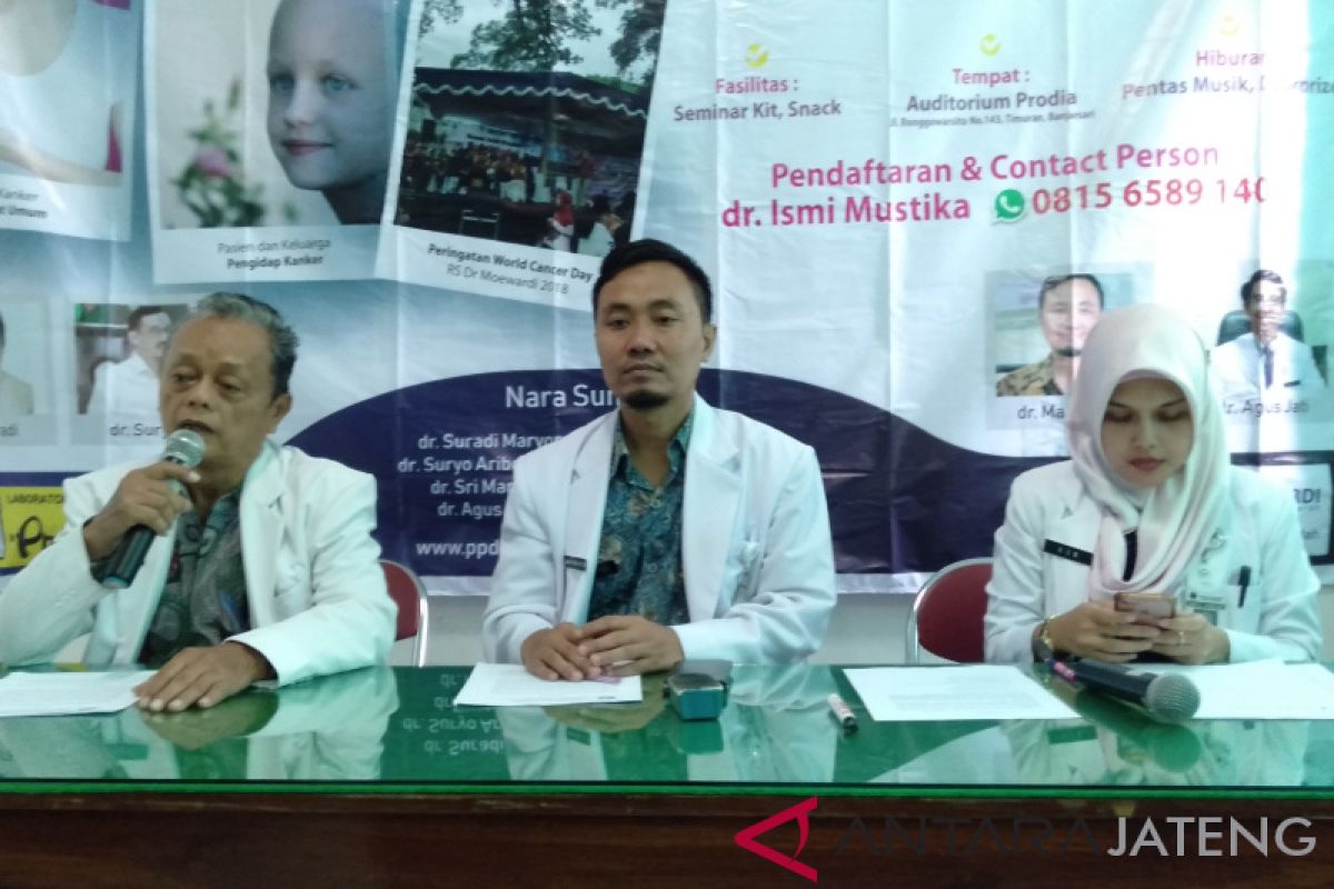 Pasien kanker capai 200 orang, masyarakat Surakarta diajak hidup sehat
