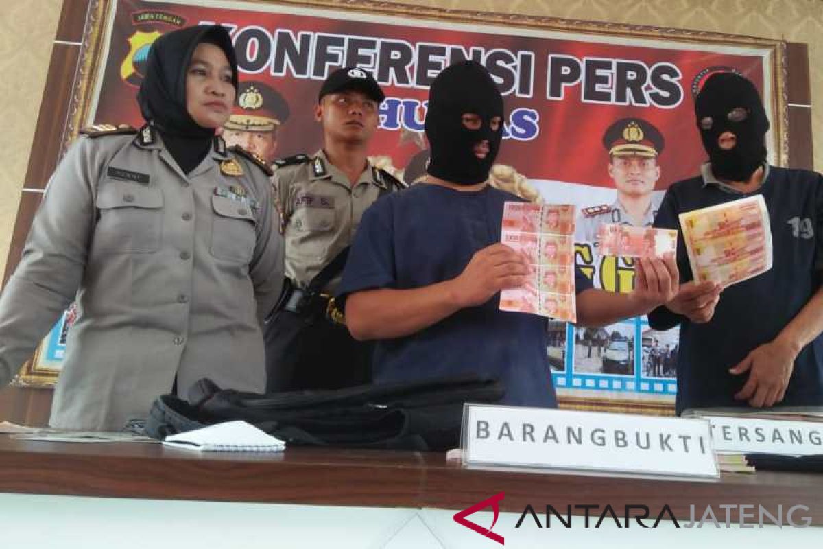 Uang palsu senilai Rp50 juta disita Polres Temanggung