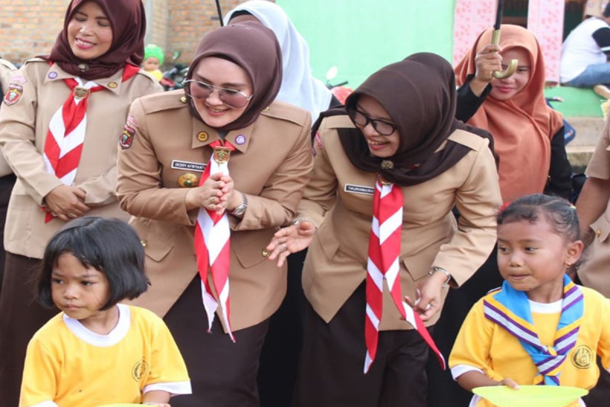 400 murid TK dan SD meriahkan pesta siaga Pramuka