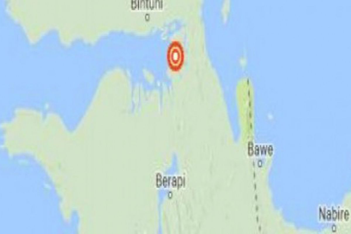 Gempa 5,4 SR guncang Jayapura dan Keerom