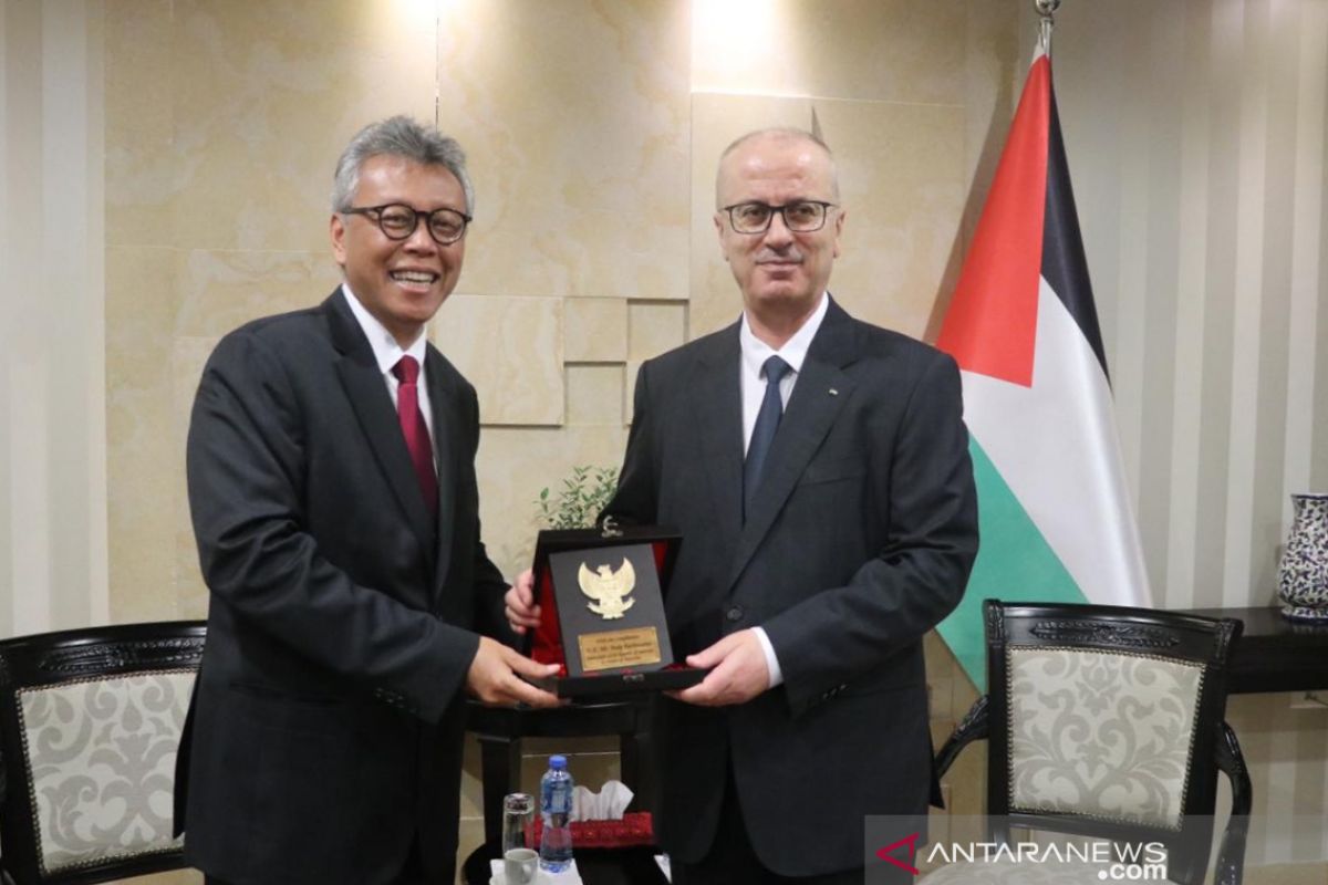 Lawatan resmi pertama dubes RI ke Ramallah, bahas penguatan kerja sama Indonesia-Palestina