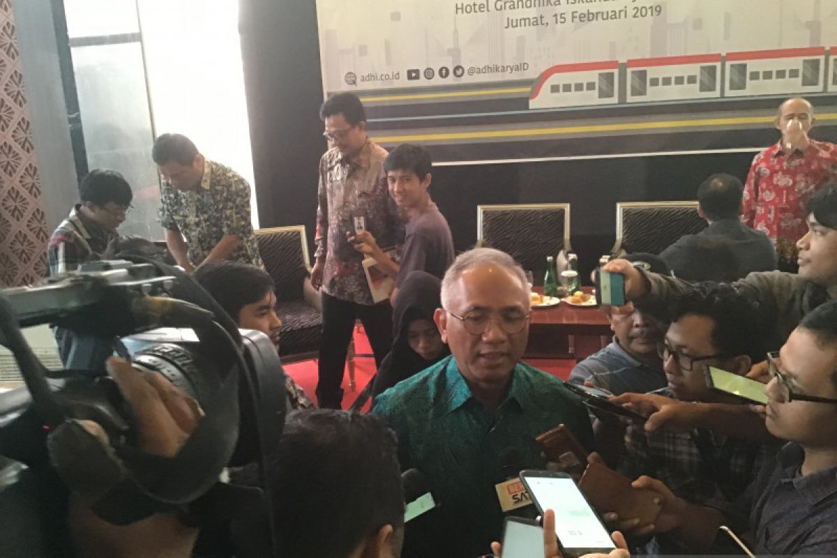 Adhi Karya sebut biaya LRT di Indonesia termurah