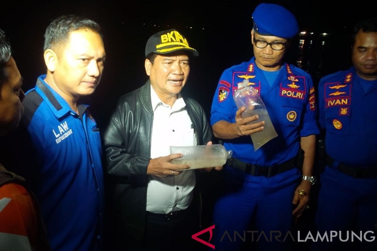 Polairud Lampung Gagalkan Penyelundupan Baby Lobster Mutiara