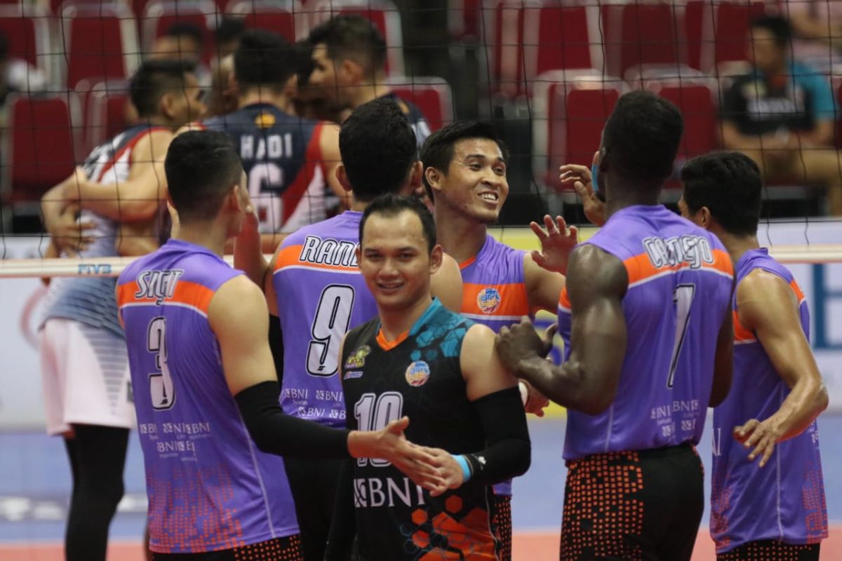 Pelatih rotasi pemain usai pastikan BNI lolos ke final Proliga