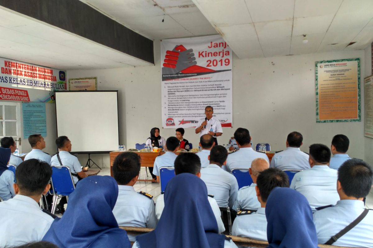 Lapas kelas II B Muarabulian diusulkan sebagai WBK