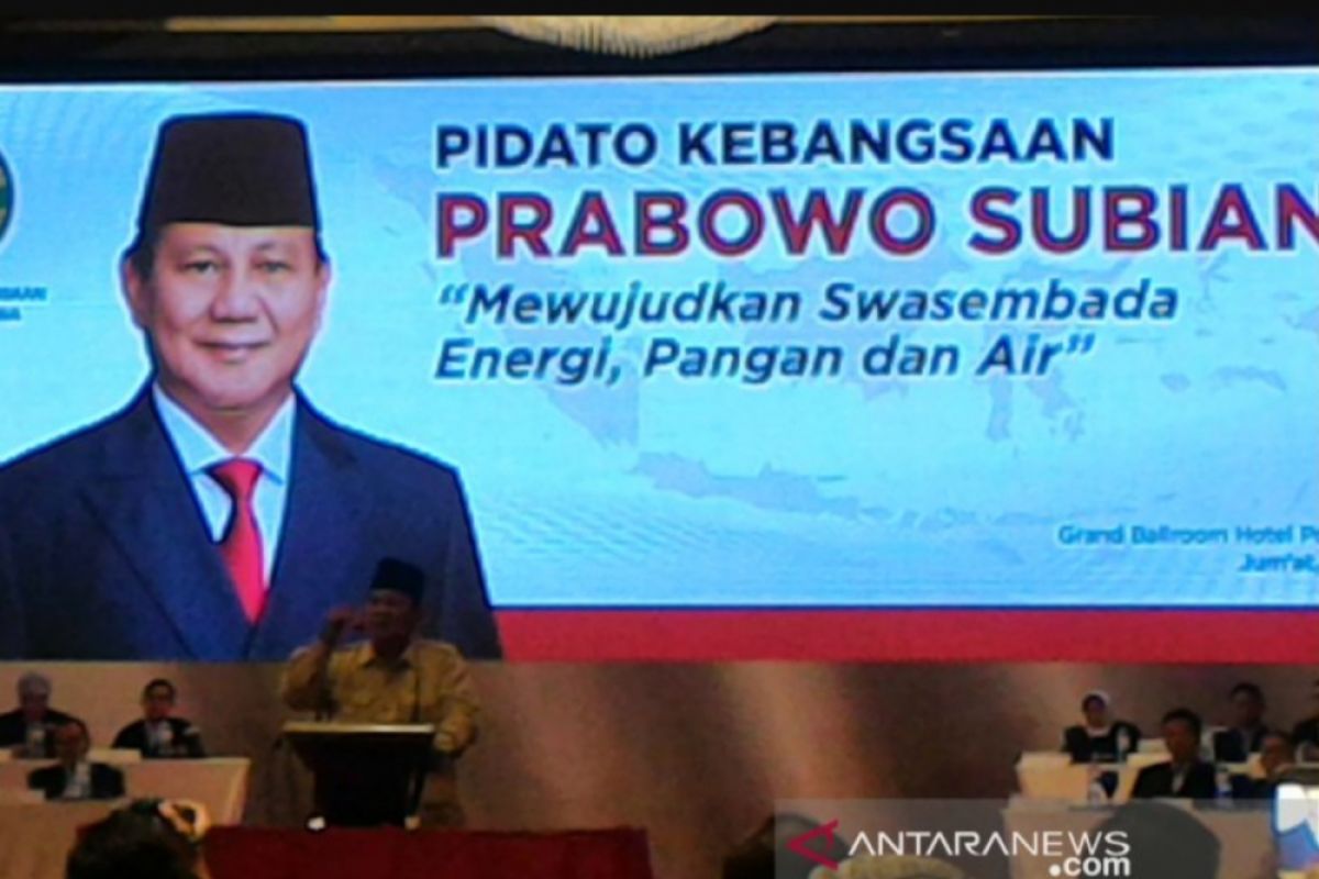 Prabowo Subianto: Seluruh negara akan perebutkan SDA