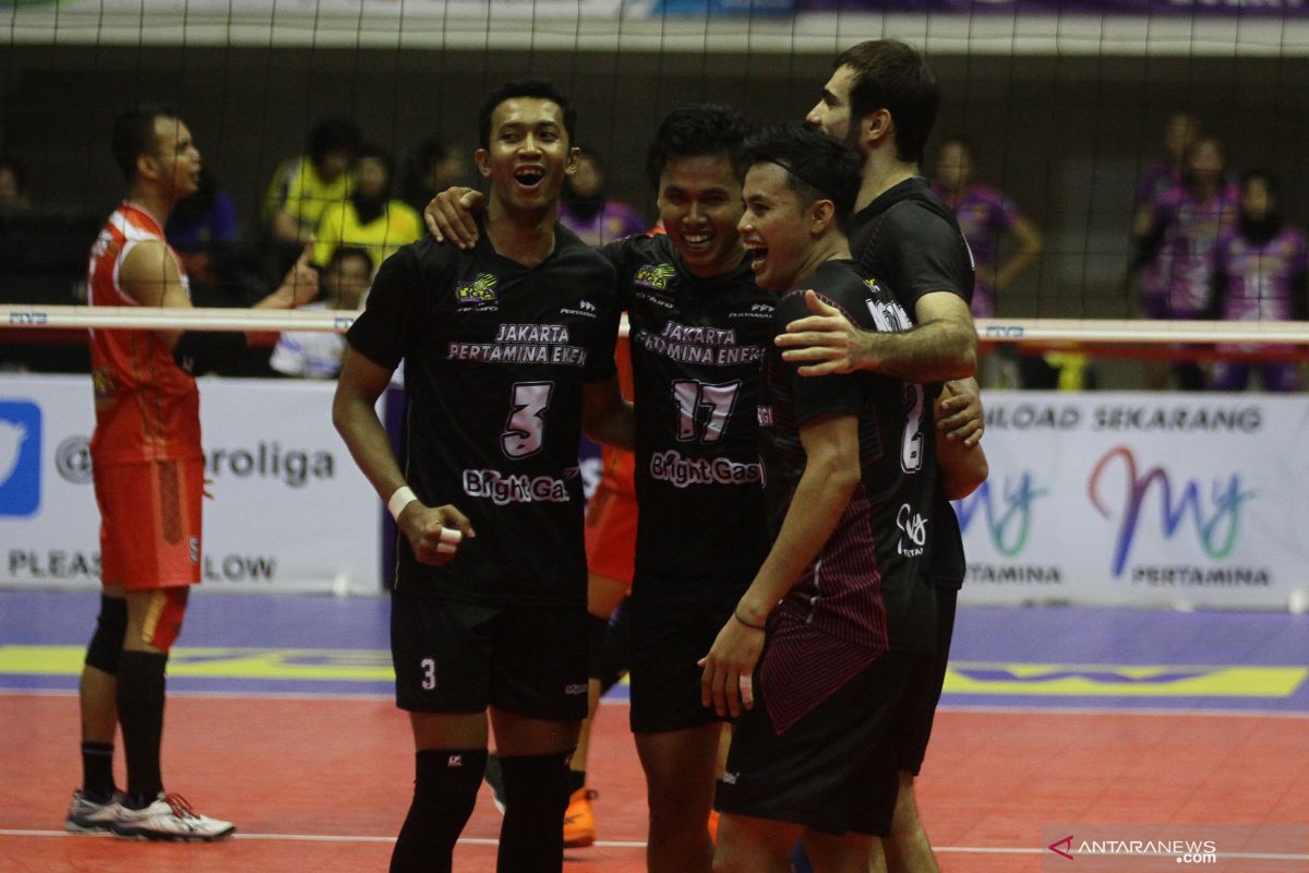 Jakarta Pertamina pertahankan posisi tiga Proliga