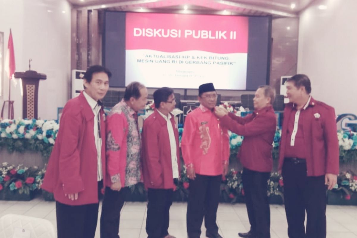 Darwis Moridu-Hence Paat Dikukuhkan Pimpin GPPMP 46 Gorontalo