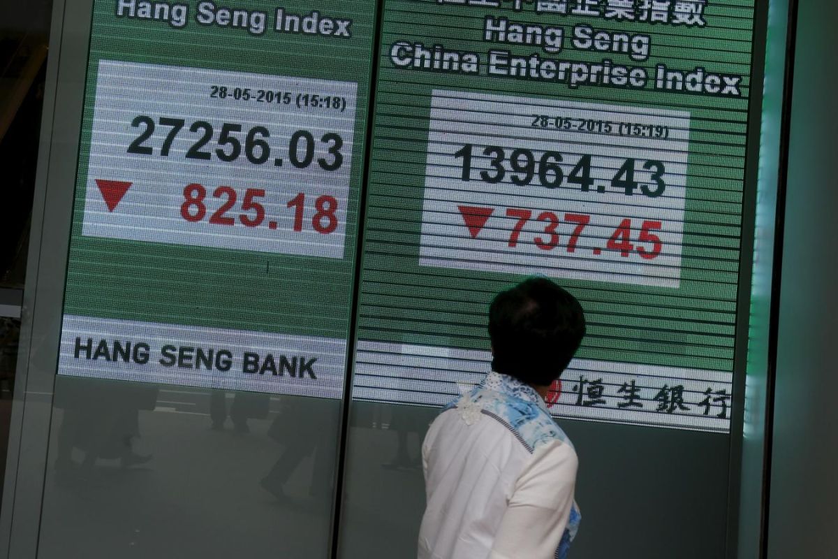 Bursa Hong Kong melemah, Indeks Hang seng dibuka turun 0,56 persen
