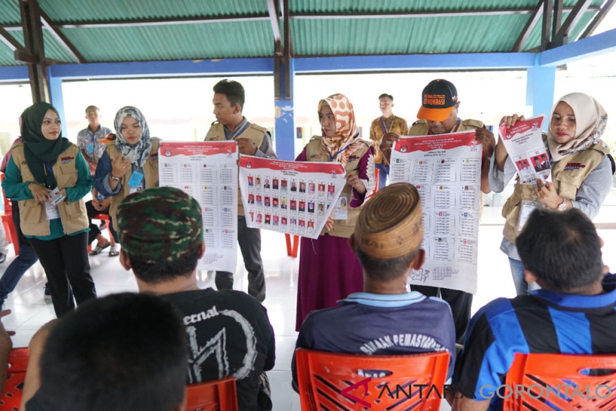 KPU Buka Layanan Pindah Memilih di Lapas Gorontalo