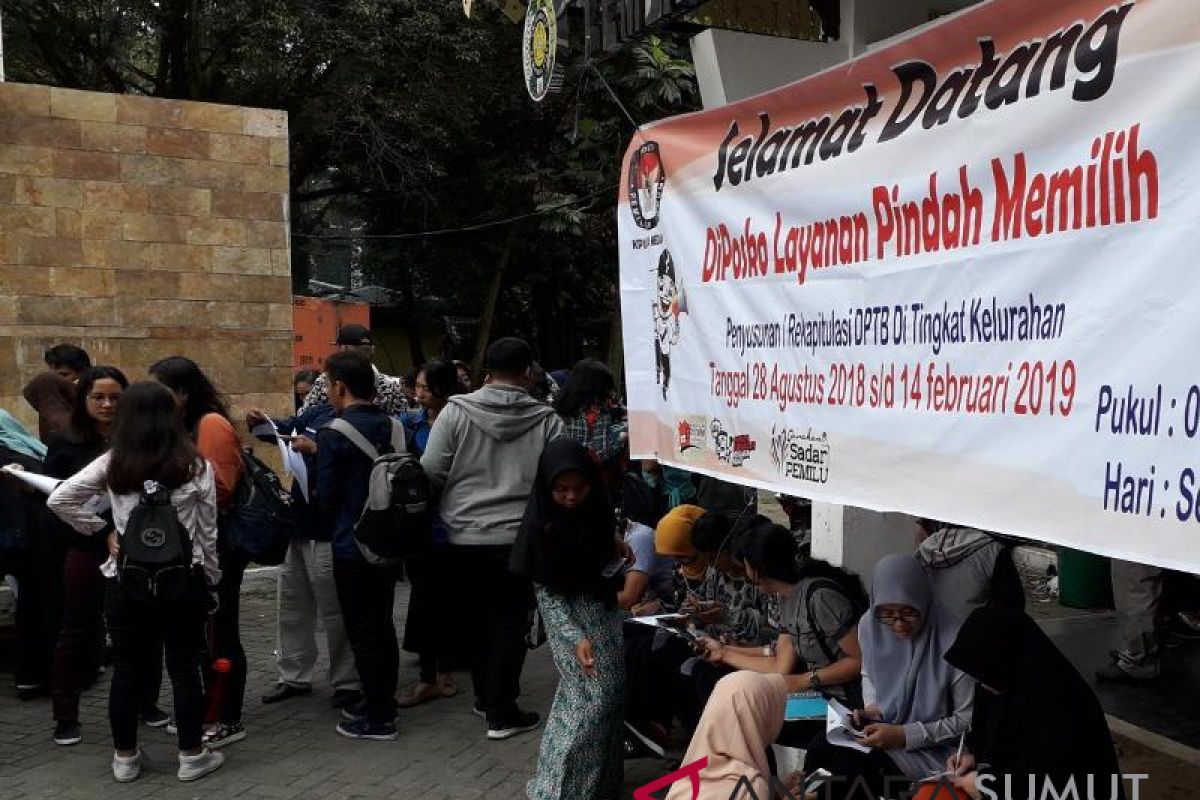 1.008 mahasiswa USU pindah memilih pada Pemilu 2019