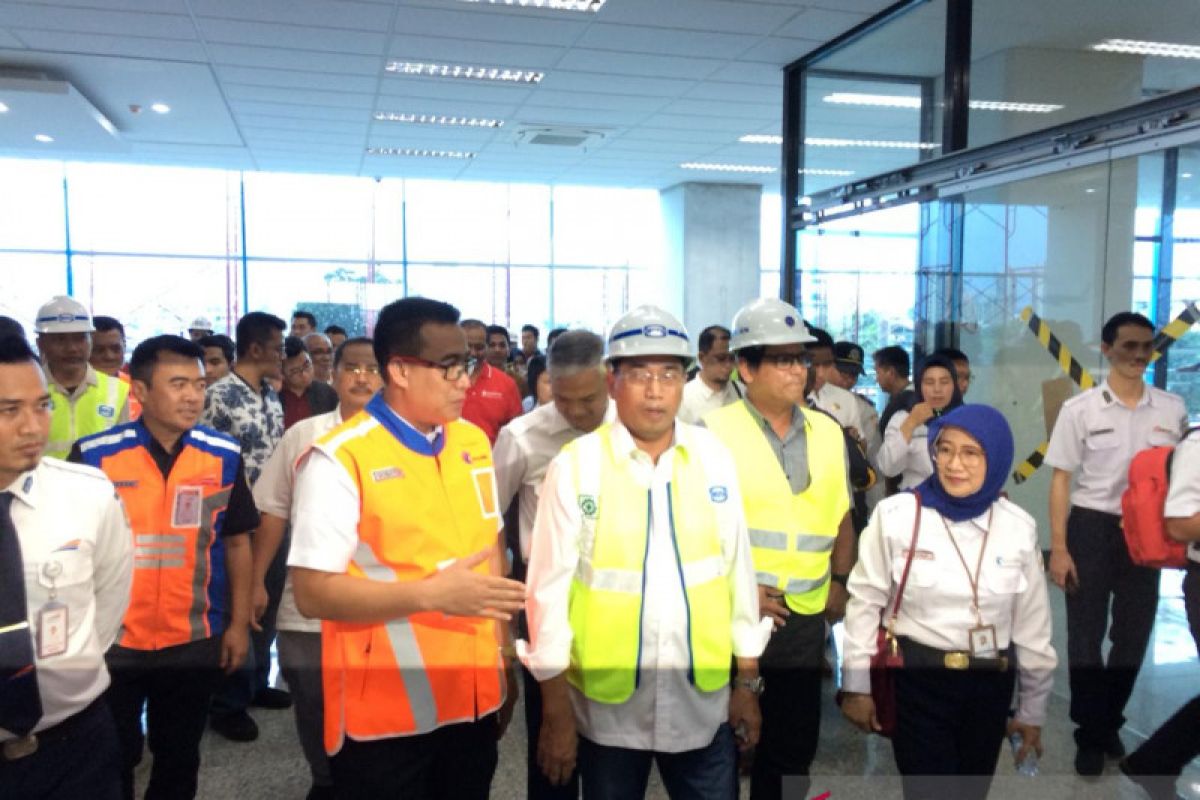 Menhub targetkan KA Bandara layani penumpang dari Stasiun Manggarai mulai Maret