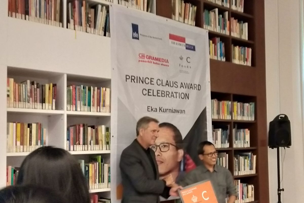 Eka Kurniawan akui penghargaan Prince Claus Award sangat spesial