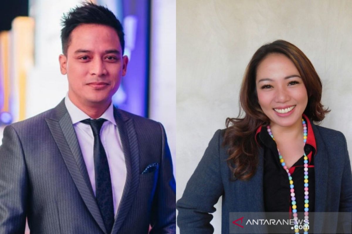 Penampilan moderator debat capres ala Anisha Dasuki dan Tommy Tjokro