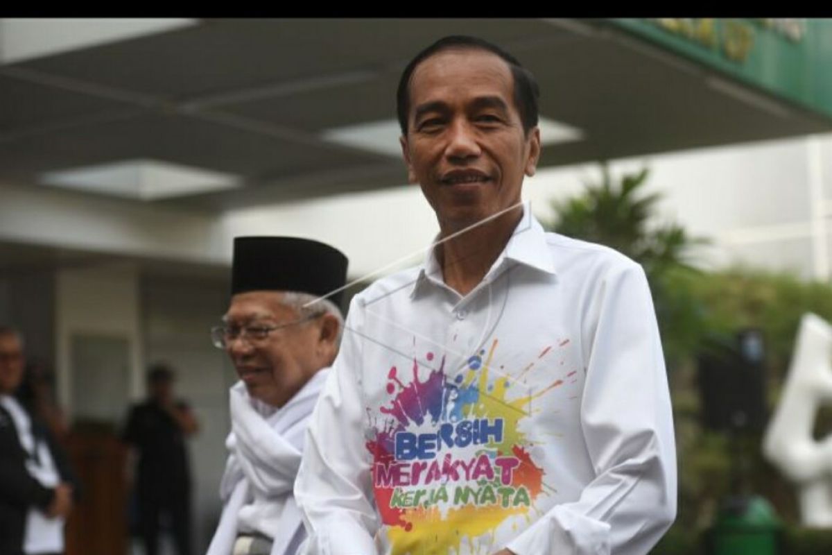 Ratusan sukarelawan Bravo-5 menyatakan siap memenangkan Jokowi-Ma`ruf