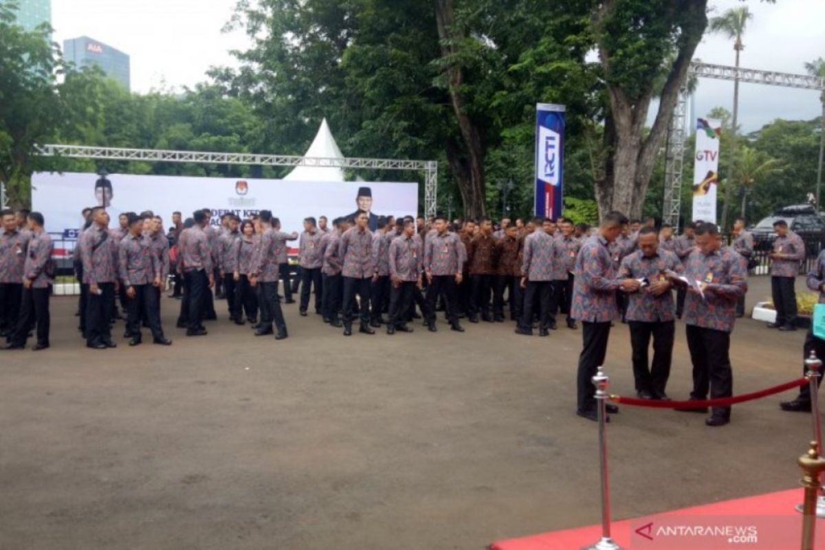 200 personel Paspampres kawal ring satu lokasi debat capres putaran dua