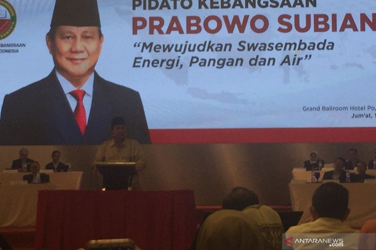 Prabowo Subianto perkenalkan puluhan pakar untuk Indonesia Menang