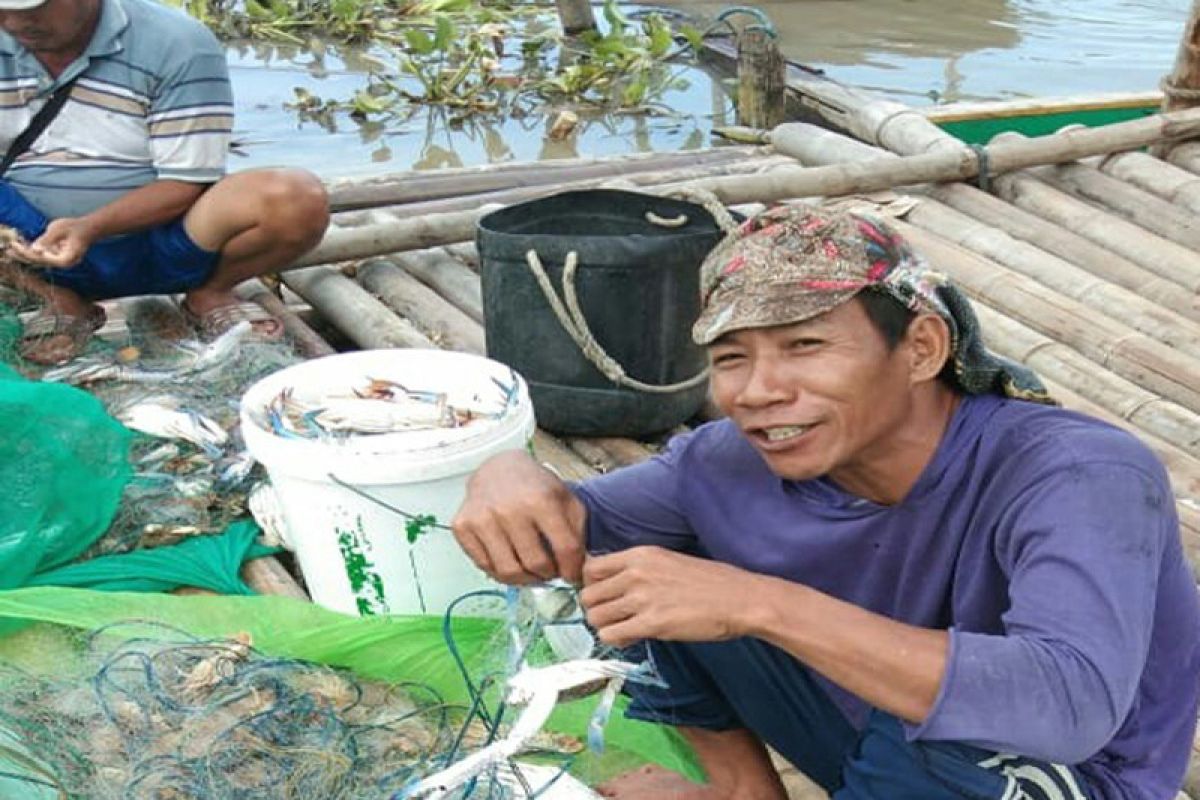 Nelayan Lampung Timur panen rajungan