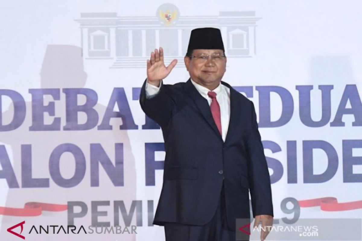 Seperti ini sambutan pendukung Prabowo saat tiba di gedung Persis