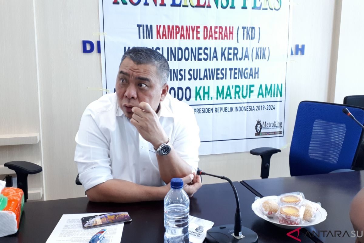 Ahmad M Ali: Lawan terberat Jokowi-Ma-ruf di Sulteng bukan 02