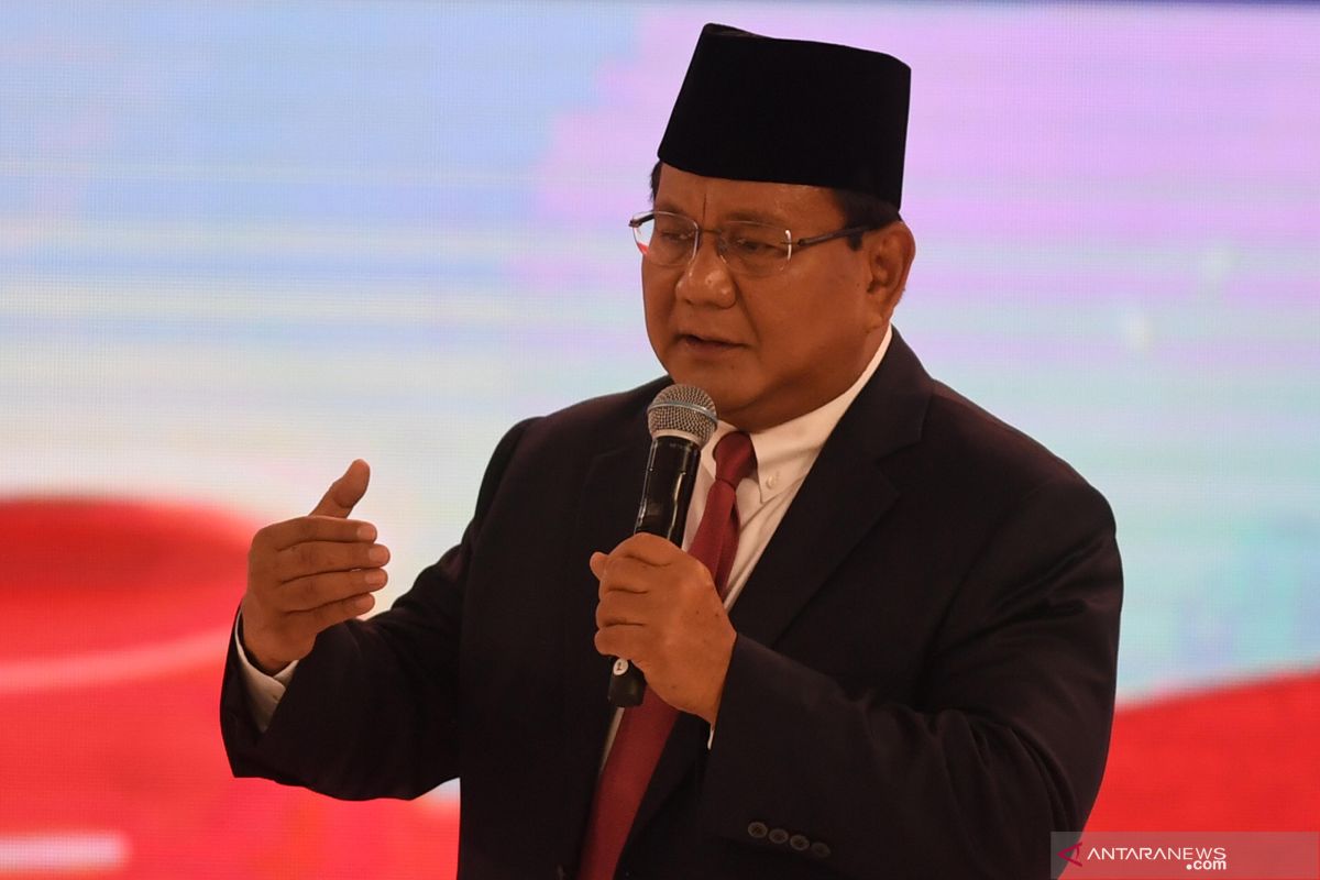 Prabowo tanggapi kepemilikan atas ratusan ribu hektar tanah