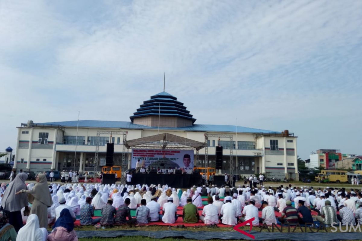 Ribuan masyarakat Labusel hadiri dzikir akbar 1 hati 1 tujuan untuk NKRI