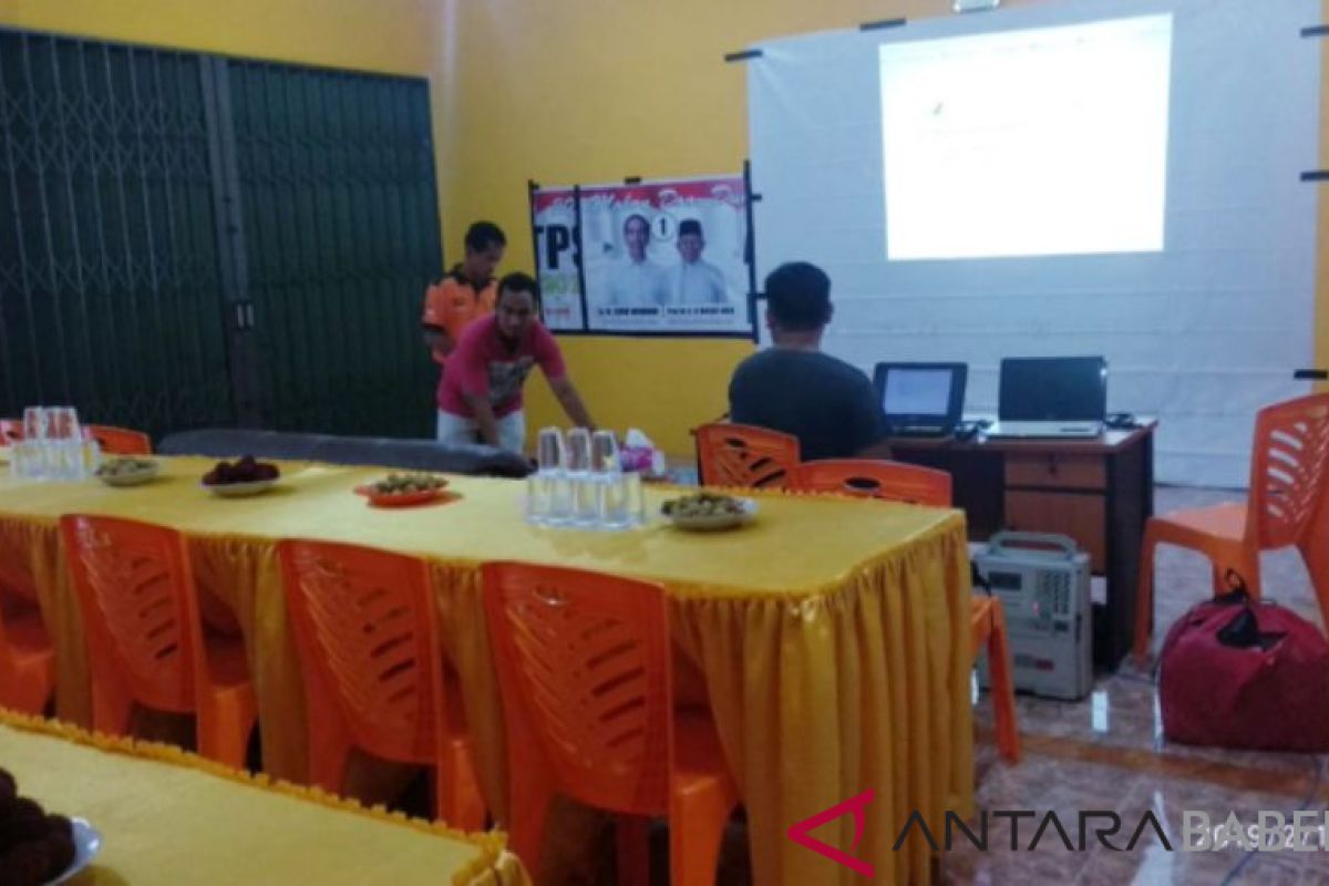 Hanura Bangka Selatan gelar nobar debat capres bersama masyarakat