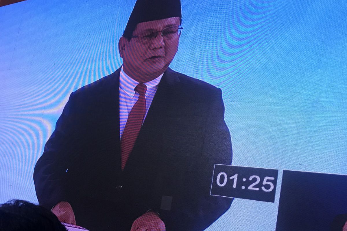 Prabowo nyatakan siap hadapi debat