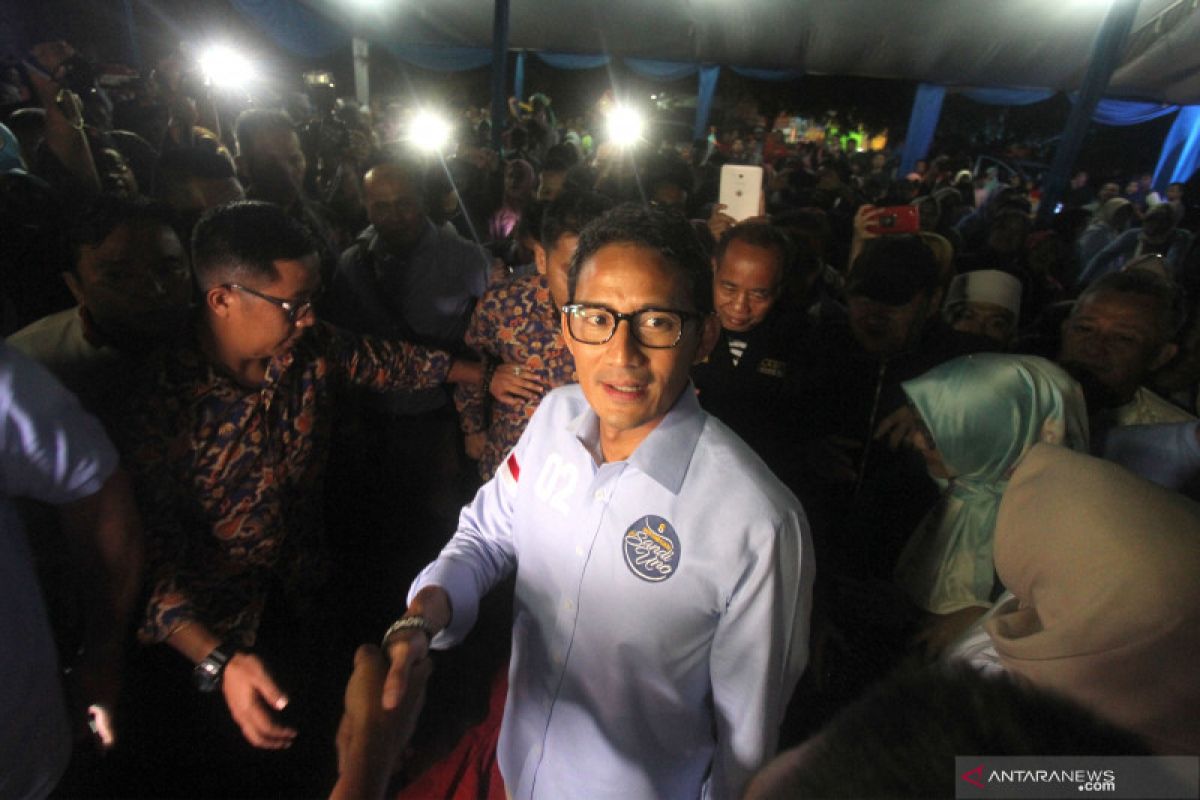 Sandiaga Uno content with Prabowo`s performance in second debate