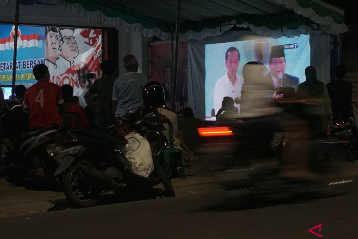 Relawan Pemenangan Prabowo-Sandi gelar nobar di Rembiga