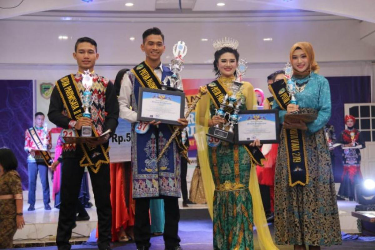 Fadhil dan Annisa Duta Pariwisata Barito Utara 2019