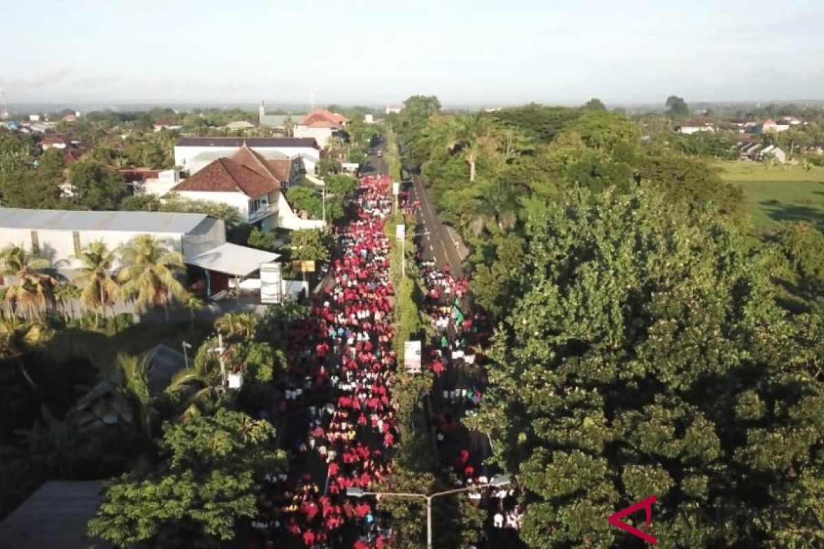 Ribuan warga rayakan HUT Kepemimpinan Artha-Kembang