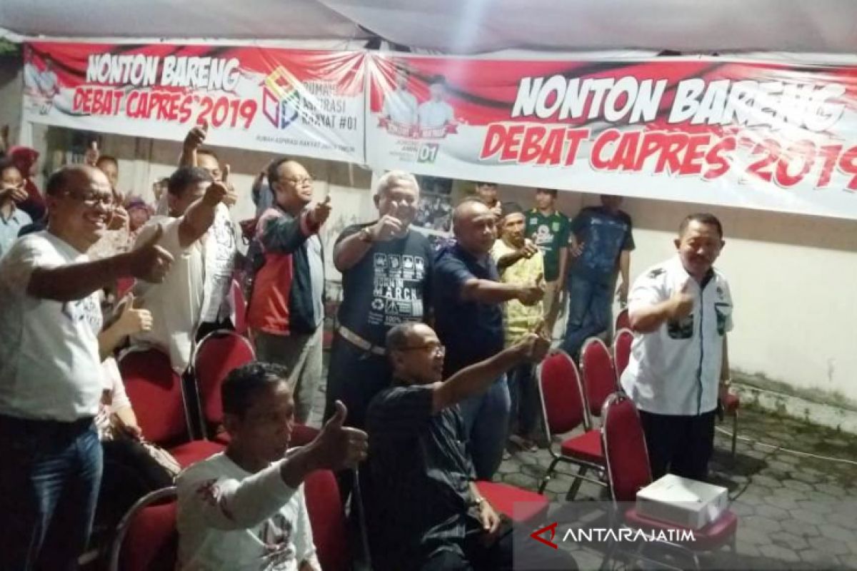 Nobar Jadi Awal Sosialisasi Rumah Aspirasi Rakyat Awali Menangkan Jokowi-Ma'ruf