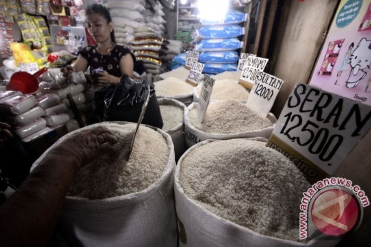 Harga beras medium di Kota Singkawang di atas HET