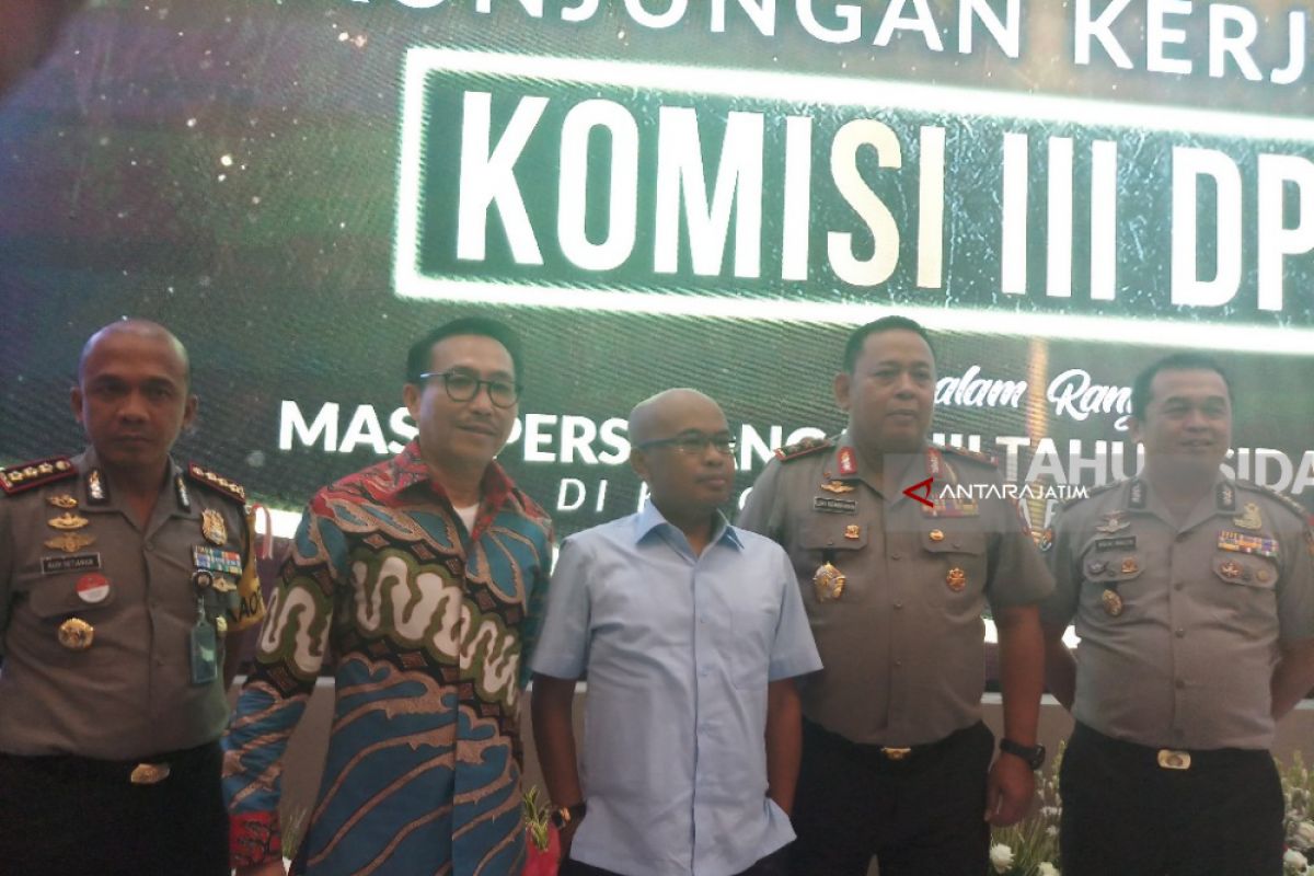 DPR Beri Catatan Belum Selesainya 7.000 Kasus Pidana di Jatim