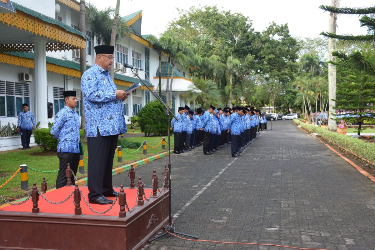 Bupati Langkat sampaikan salam perpisahan