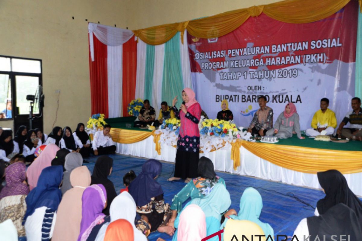 Pemkab sosialisasi PKH di Kecamatan Mekarsari