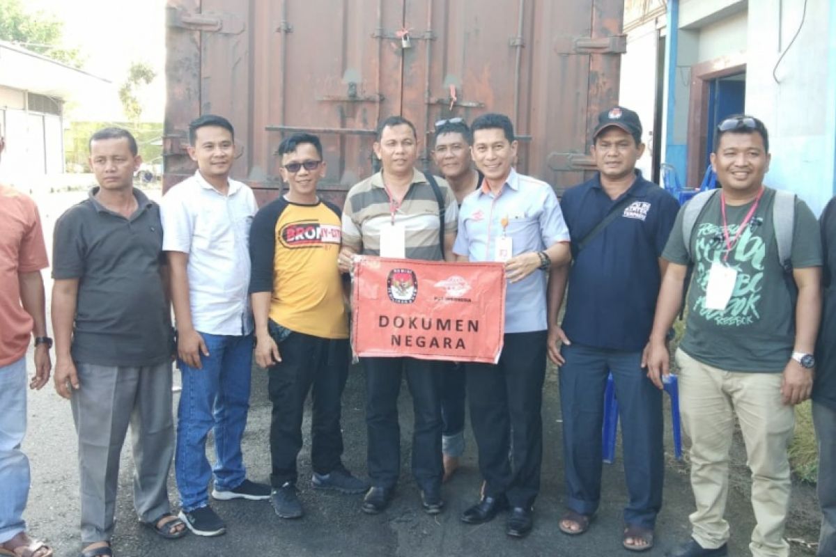 Pos Medan mulai distribusikan surat suara pemilu di Sumut dan ke Aceh