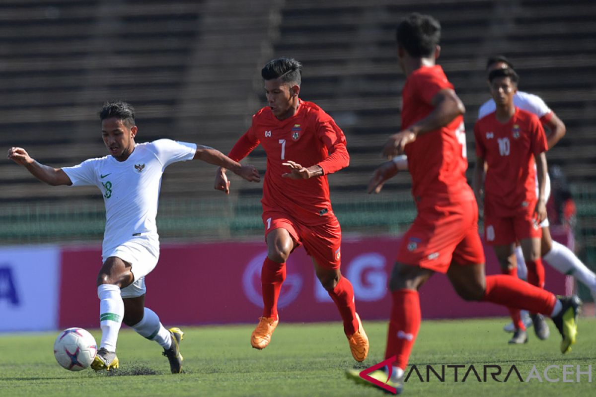 Indonesia imbang ketika Kamboja jungkalkan Malaysia