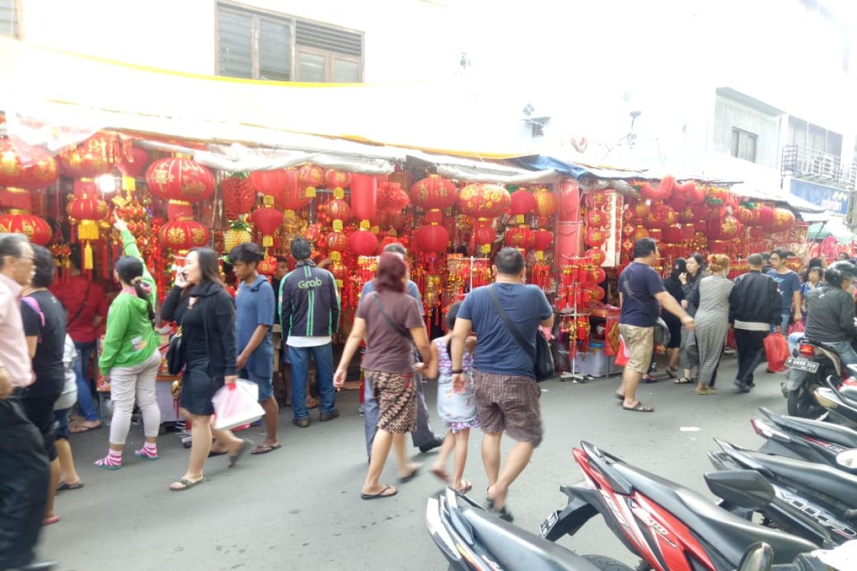 Ruas Utara Jalan Pancoran Glodok ditutup dua hari untuk festival Cap Go Meh