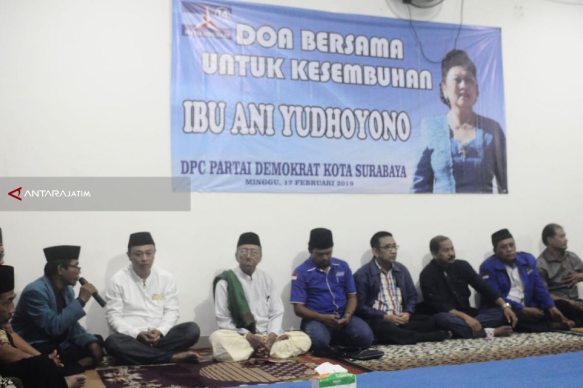 Demokrat Surabaya Gelar Doa Bersama untuk Kesembuhan Ani Yudhoyono