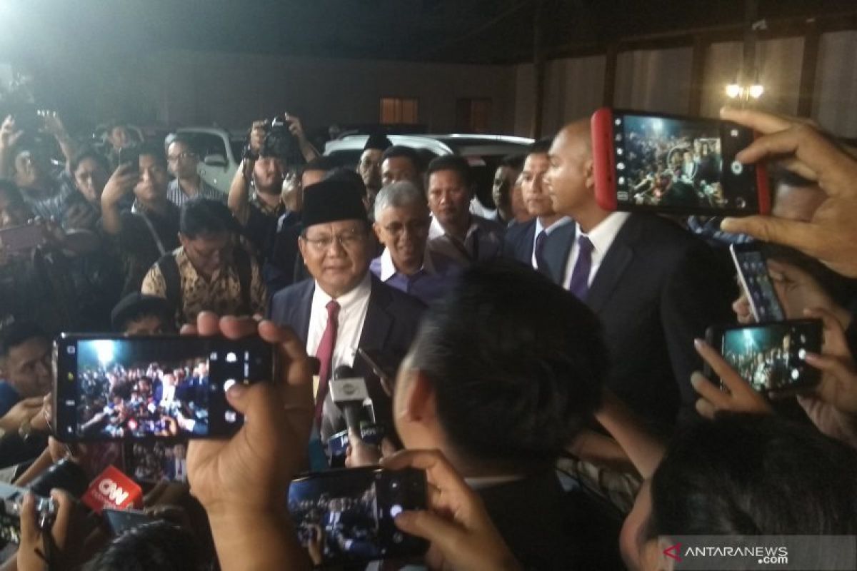 Pengakuan Prabowo terhadap kinerja Jokowi