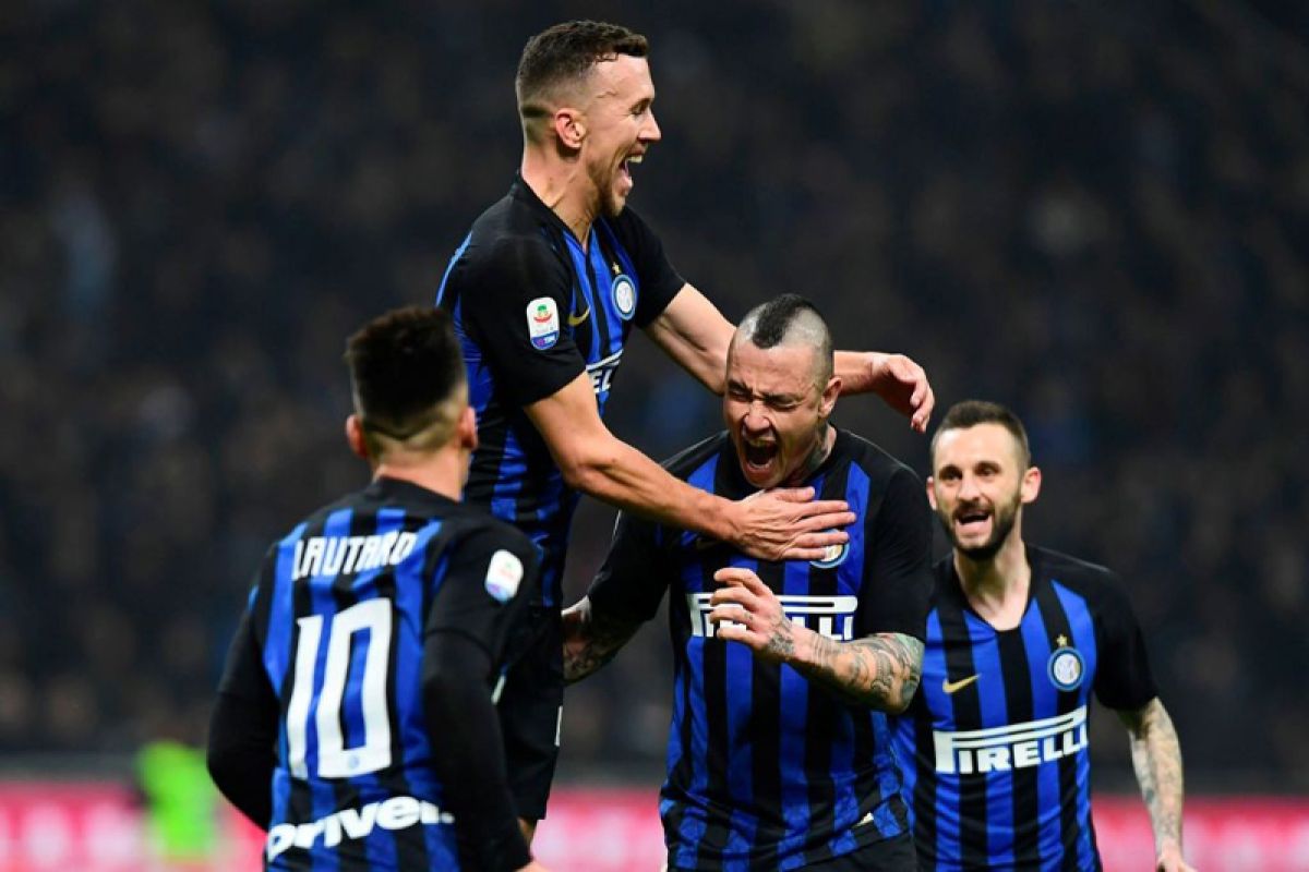 Inter Milan Taklukkan Sampdoria 2-1