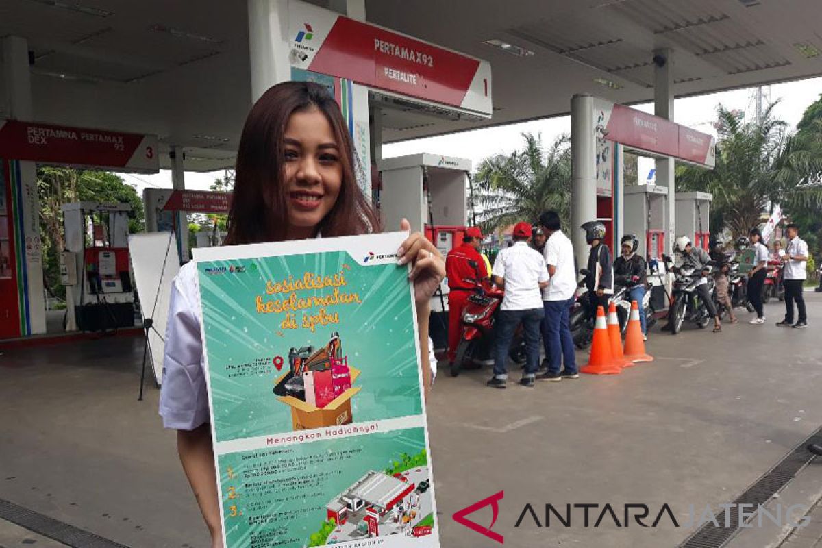 Pertamina sosialisasikan cara aman di SPBU