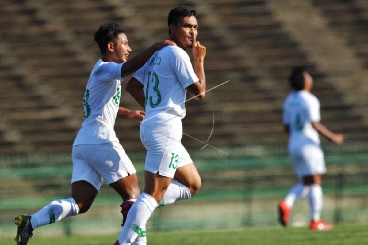 Piala AFF U-22 - Indonesia imbang lawan Myanmar