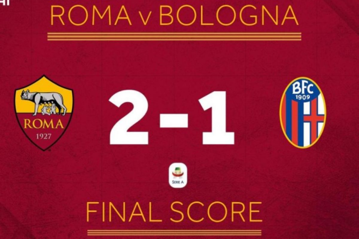 Olsen pahlawan kemenangan Roma 2-1 atas Bologna