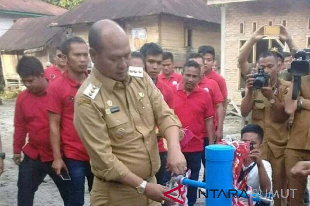 Warga Papande Sibandang Tapanuli Utara akhirnya nikmati air higienis