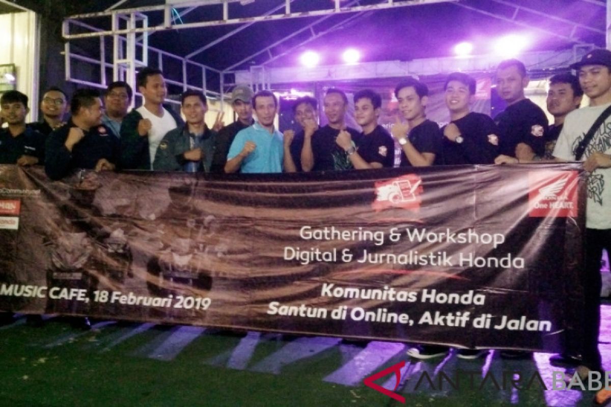 Honda Babel gelar gathering jurnalis peringati hari pers 2019